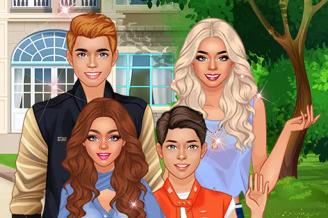 Game Superstar Family Dress Up Game preview