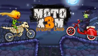 Game Moto X3M 6: Spooky Land preview