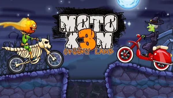 Game Moto X3M 6: Spooky Land preview