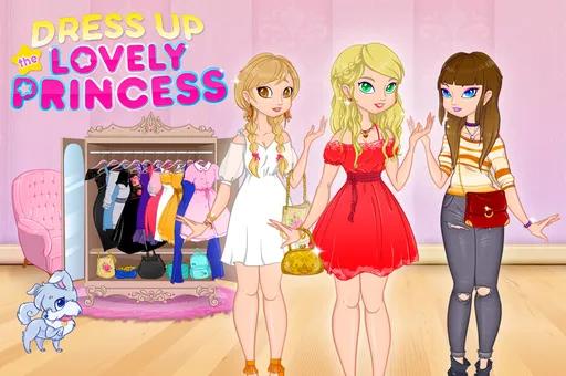 Game Dress Up The Lovely Princess preview