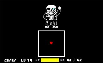 Game Undertale Sans Boss Fight preview