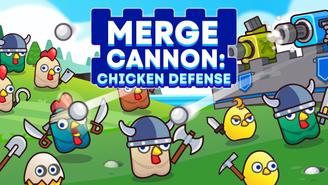 Game Merge Cannon: Chicken Defense preview