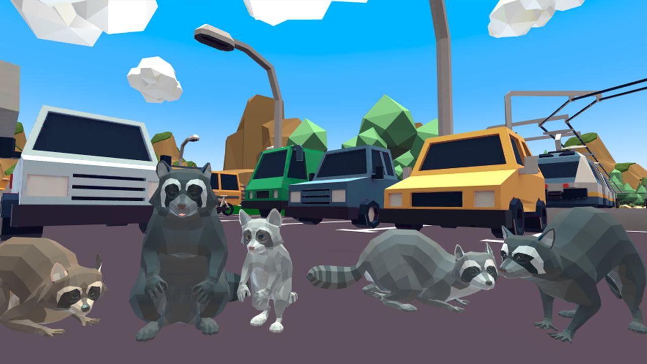 Game Raccoon Adventure: City Simulator 3D preview