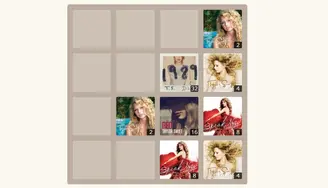 Game Taylor Swift 2048 preview