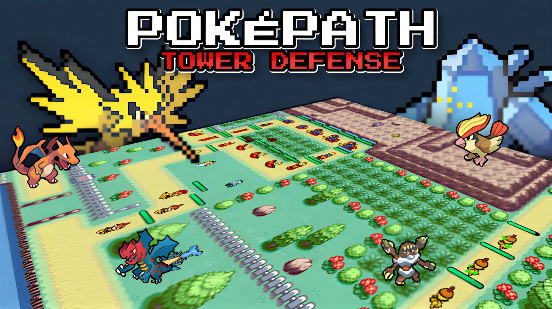 PokéPath TD खेल का पूर्वावलोकन